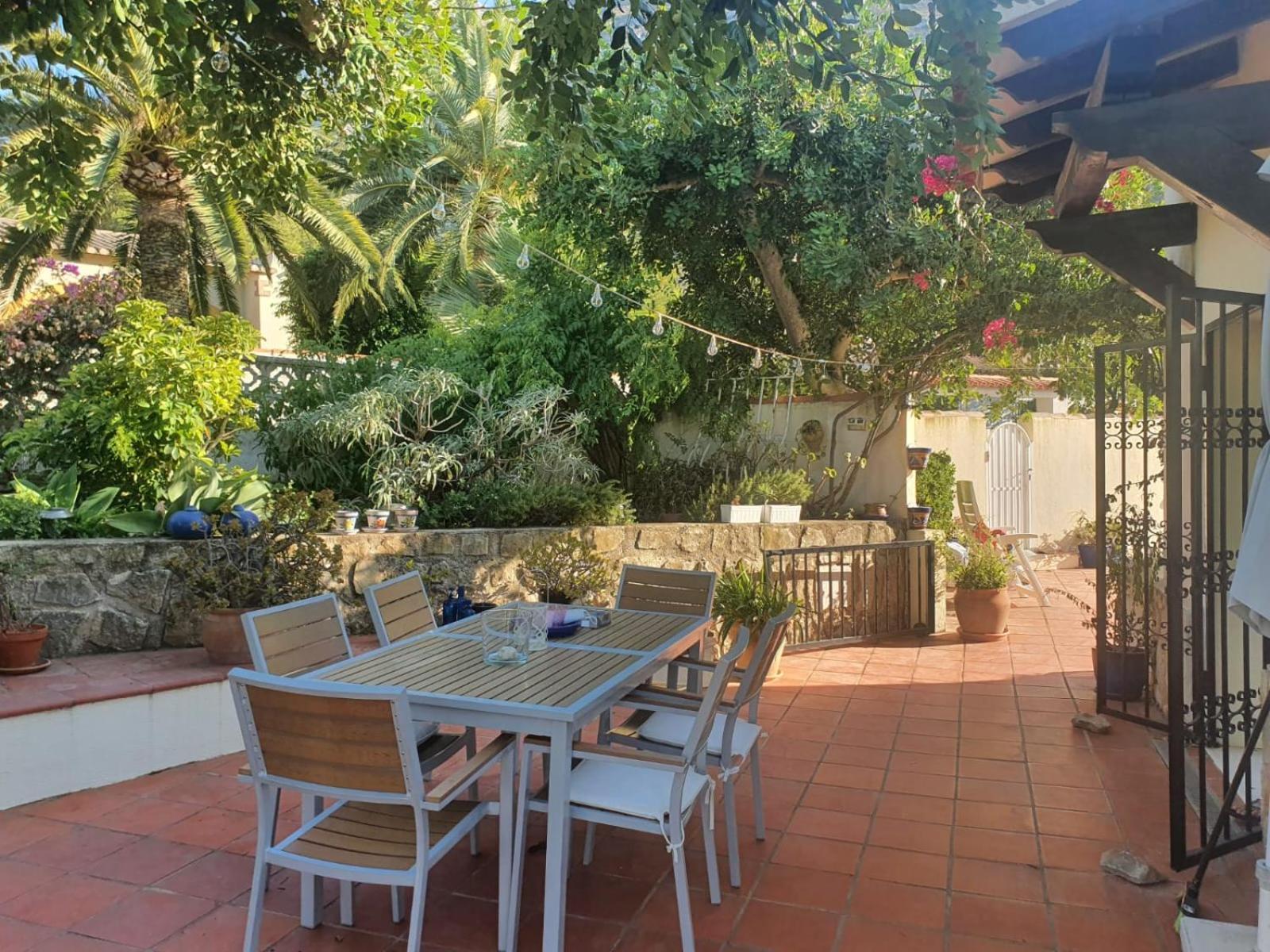 Вілла Agradable Casa Con Piscina Privada Y Jardin Денія Екстер'єр фото